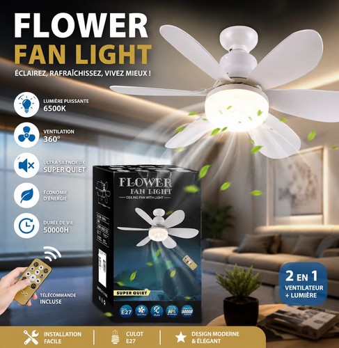 Ventilateur plafond led - ,