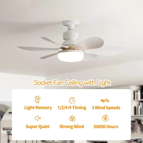 Ventilateur plafond led e27 - plafond,