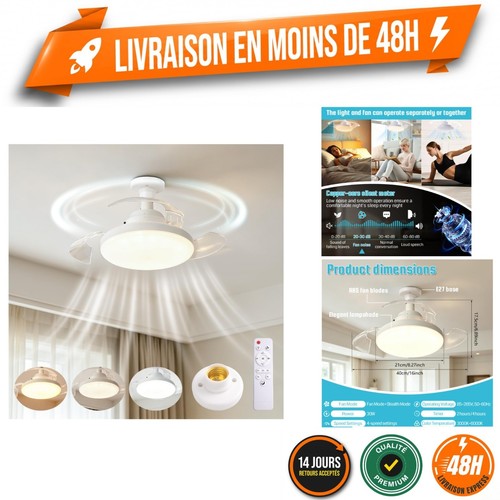 Ventilateur plafond avec - de,